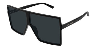 Saint Laurent SL 909 BETTY S women Black Shield Sunglasses