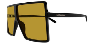 Saint Laurent SL 909 BETTY S women Black Shield Sunglasses