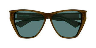 Saint Laurent SL 927 women Brown Cat Eye Sunglasses
