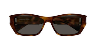Saint Laurent SL 928 women Havana Squared Sunglasses