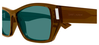 Saint Laurent SL 928 women Brown Squared Sunglasses