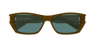 Saint Laurent SL 928 women Brown Squared Sunglasses
