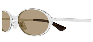 Saint Laurent SL 935 women Silver Round Sunglasses