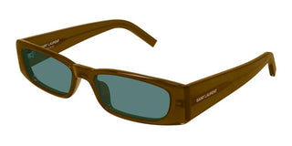 Saint Laurent SL 942 women Brown Squared Sunglasses