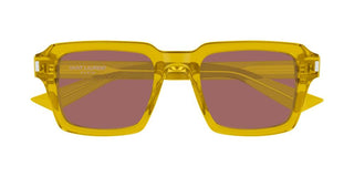 Saint Laurent SL 947 men Yellow Squared Sunglasses