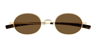 Saint Laurent SL 948 T men Gold Round Sunglasses