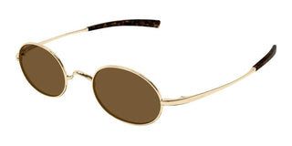 Saint Laurent SL 948 T men Gold Round Sunglasses