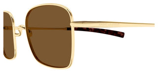 Saint Laurent SL 949 T men Gold Squared Sunglasses