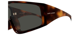 Saint Laurent SL 969 women Havana Shield Sunglasses