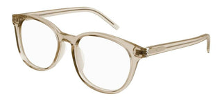Saint Laurent SL M111/F women Brown Geometric Eyeglasses