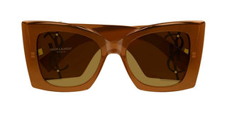 Saint Laurent SL M119 BLAZE CRYSTAL women Brown Cat Eye Sunglasses