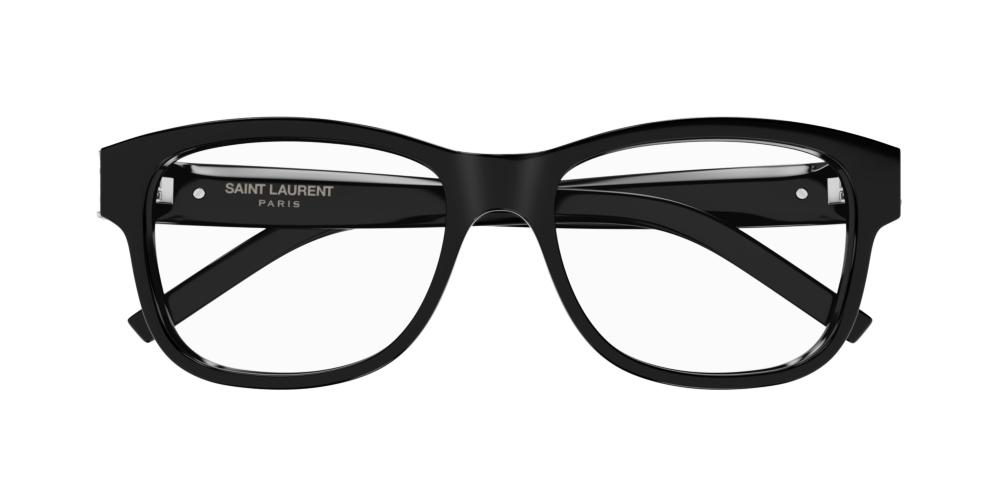 サンローランヴィンテージ132 Saint Laurent SL M132 women Black Squared Eyeglasses
