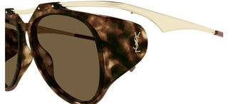 Saint Laurent SL M137/F AMELIA women Havana Pilot Sunglasses