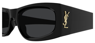 Saint Laurent SL M140 women Black Rectangle Sunglasses
