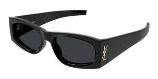 Saint Laurent SL M140 women Black Rectangle Sunglasses