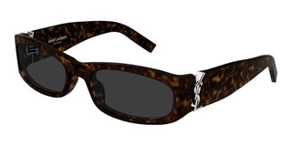 Saint Laurent SL M152 unisex Havana Rectangle Sunglasses
