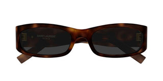 Saint Laurent SL M152 unisex Havana Rectangle Sunglasses