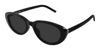 Saint Laurent SL M154 women Black Oval Sunglasses