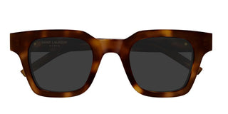 Saint Laurent SL M157 unisex Havana Squared Sunglasses