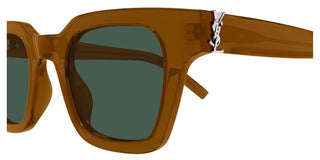 Saint Laurent SL M157 unisex Brown Squared Sunglasses