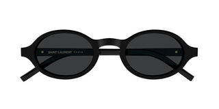 Saint Laurent SL M161 unisex Black Round Sunglasses