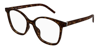 Saint Laurent SL M162 women Havana Round Eyeglasses