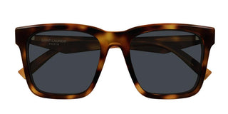 Saint Laurent SL M170 women Havana Squared Sunglasses