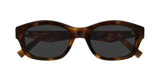 Saint Laurent SL M172 women Havana Geometric Sunglasses