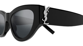 Saint Laurent Sl M94 Women Black Cat Eye Sunglasses