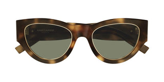 Saint Laurent SL M94 RIM women Havana Cat Eye Sunglasses