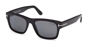 Tom Ford SMITH-02 FT1303 unisex Black Rectangle Sunglasses
