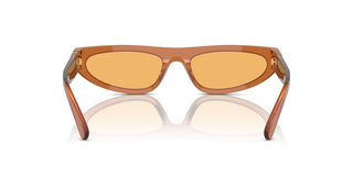 Miu Miu Smu 07zs Women Orange Oval Sunglasses