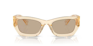 Miu Miu SMU 09WS women Yellow Geometric Sunglasses