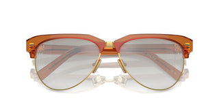 Miu Miu Smu 09zs Women Brown Pilot Sunglasses