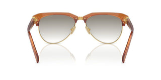 Miu Miu Smu 09zs Women Brown Pilot Sunglasses