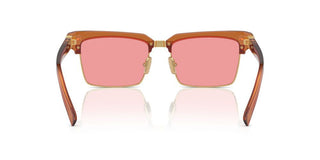 Miu Miu Smu 10zs Women Brown Squared Sunglasses