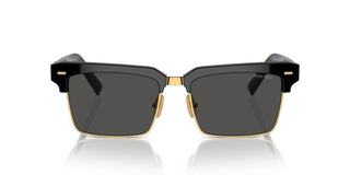 Miu Miu Smu 10zs Women Black Squared Sunglasses