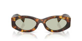 Miu Miu SMU 11WS women Havana Oval Sunglasses