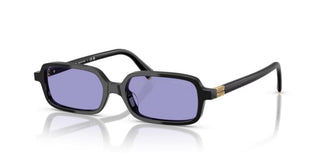 Miu Miu SMU 11ZS women Black Rectangle Sunglasses
