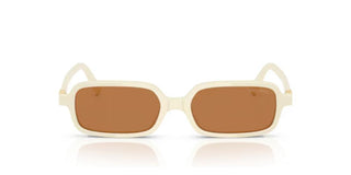 Miu Miu SMU 11ZS women White Rectangle Sunglasses