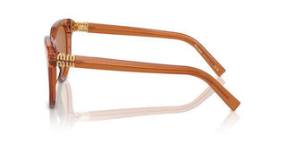 Miu Miu Smu 12zs Women Orange Geometric Sunglasses