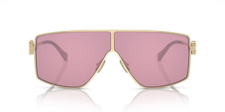 Miu Miu SMU 51ZS women Gold Geometric Sunglasses