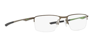 Oakley SOCKET 5.5 OX 3218 men Brown Geometric Eyeglasses
