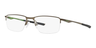 Oakley SOCKET 5.5 OX 3218 men Brown Geometric Eyeglasses