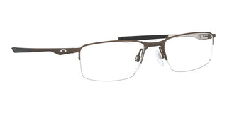 Oakley SOCKET 5.5 OX 3218 men Ruthenium Geometric Eyeglasses