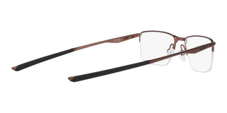 Oakley SOCKET 5.5 OX 3218 men Brown Geometric Eyeglasses