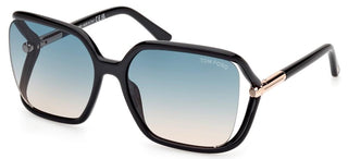 Tom Ford SOLANGE-02 FT 1089 women Black Butterfly Sunglasses