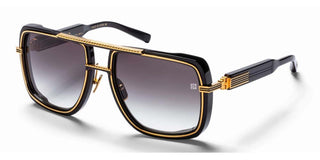 Balmain SOLDIER unisex Black Pilot Sunglasses