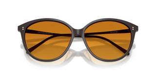 Oliver Peoples Soleau Ov 5605su Women Brown Cat Eye Sunglasses