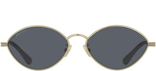 Jimmy Choo SONNY/S women Gold Geometric Sunglasses